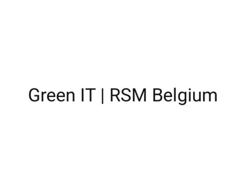 Green IT | RSM Belgium